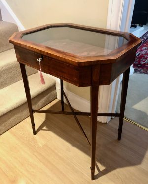 Edwardian Inlaid Bijouterie Display Table c.1910