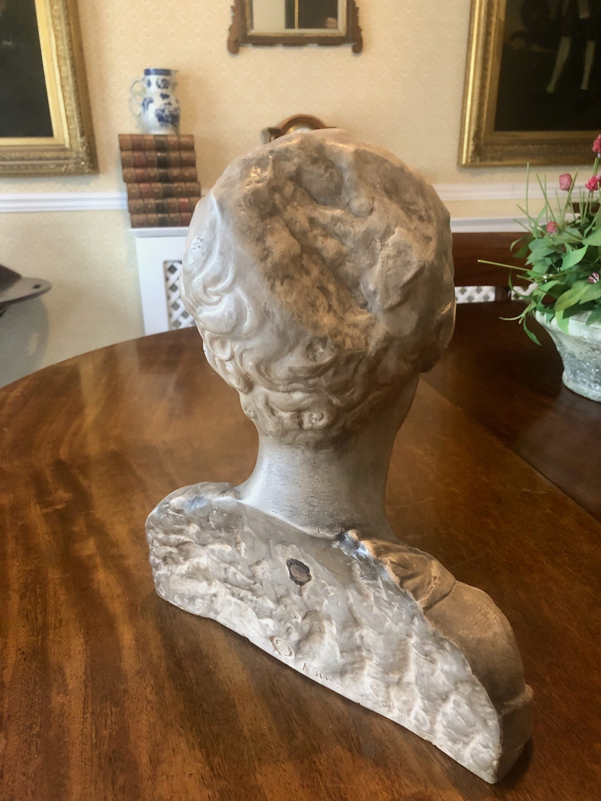 A 19th Century Austrian Bust of St John the Baptist after Antonio Rossellino (1427-1479) - Image 5