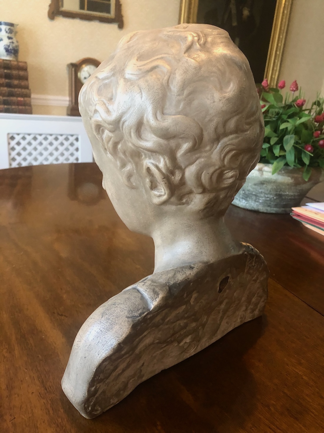 A 19th Century Austrian Bust of St John the Baptist after Antonio Rossellino (1427-1479) - Image 3