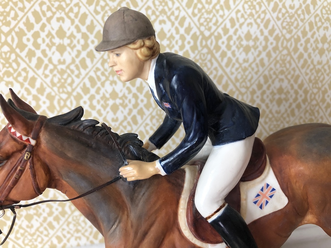 Royal Worcester Figure of Stroller and Marion Coakes Modelled by Doris Lindner 1970 - Image 7