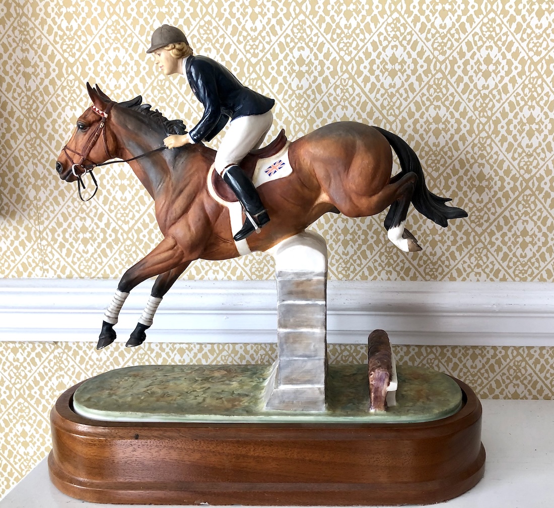 Royal Worcester Figure of Stroller and Marion Coakes Modelled by Doris Lindner 1970 - Image 6