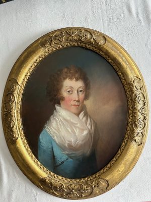 Regency Oil Portrait c.1820 of a Lady known as 'Miss Godfrey'